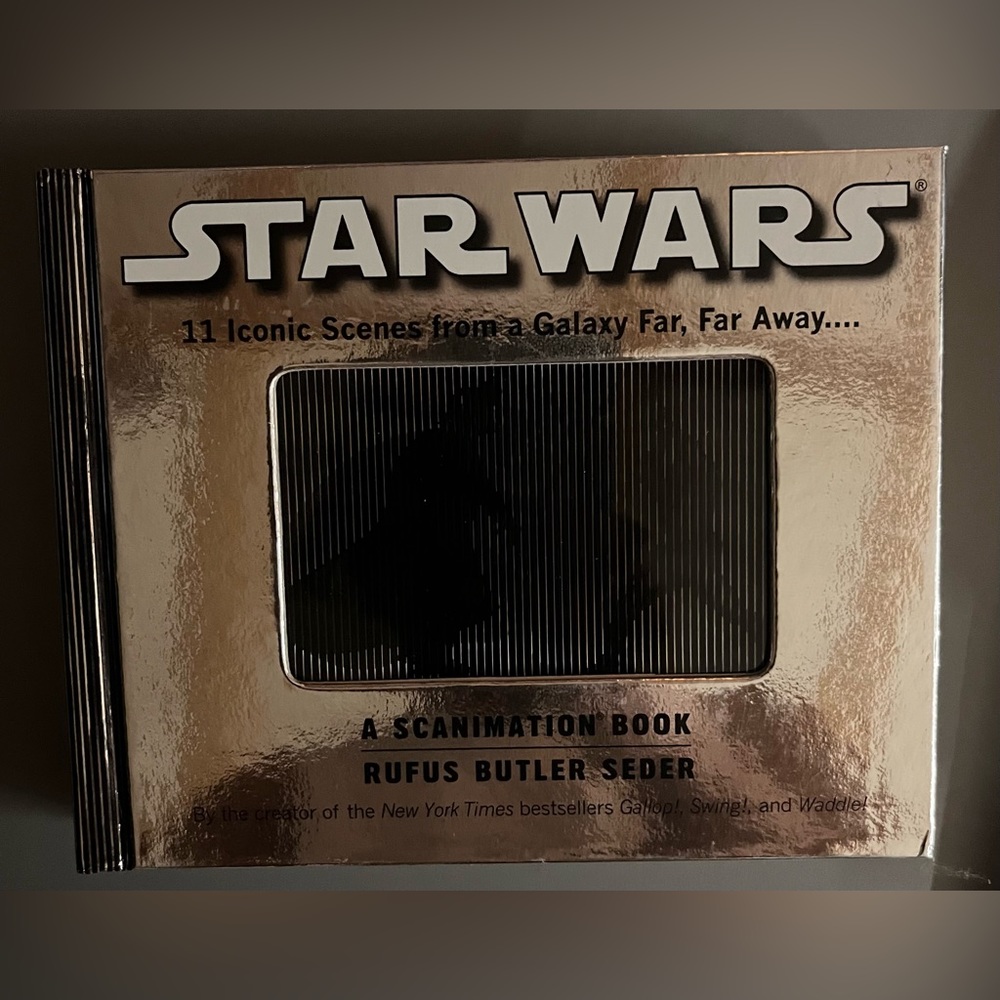 RARE COLLECTORS STAR WARS SCANIMATION BOOK